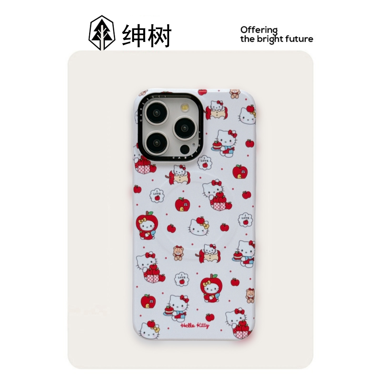 hellokitty小罐子创意磁吸支架适用iphone16手机壳苹果15promax新款13卡通17promax16promax小众15日韩14全包