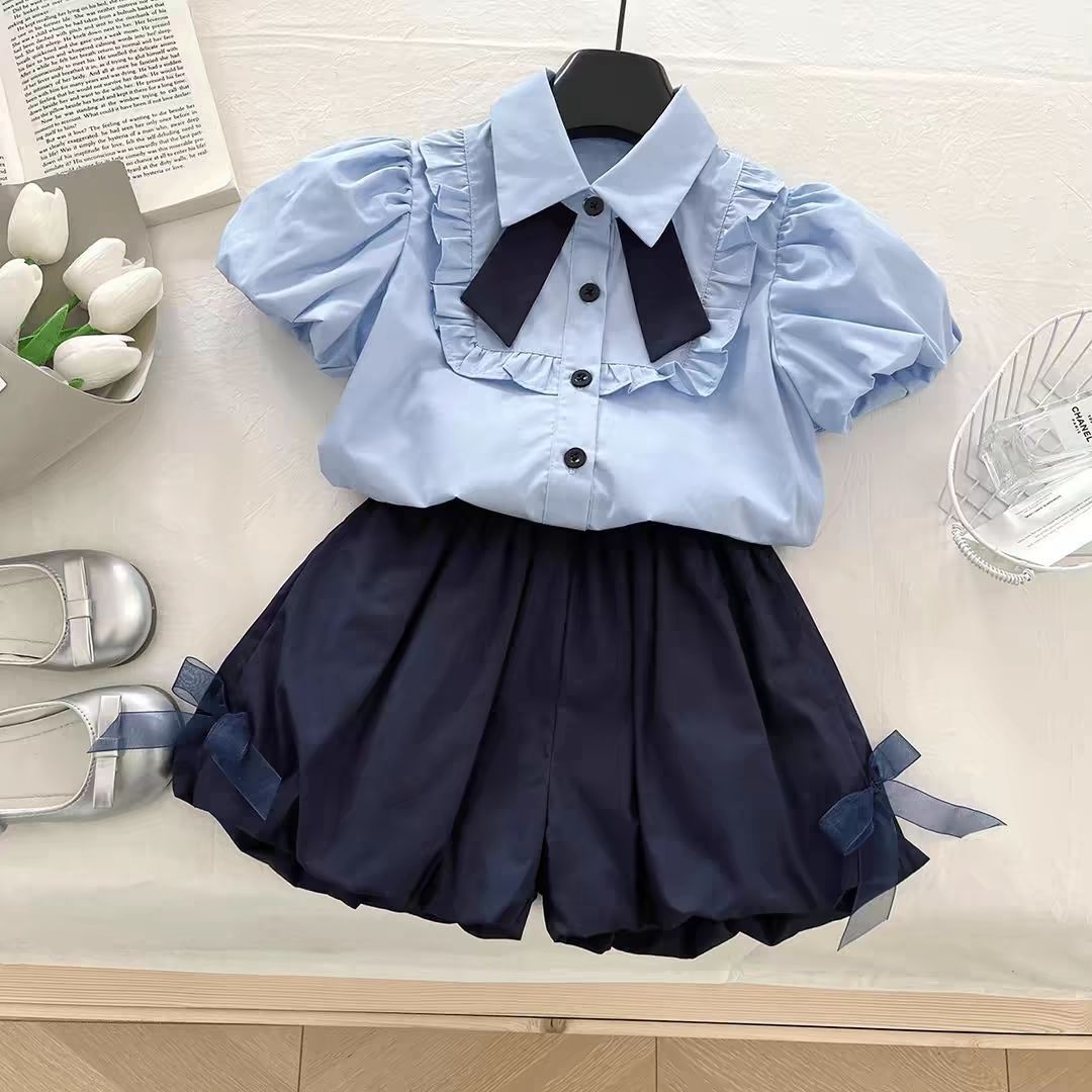 安阳童装女童套装2025夏