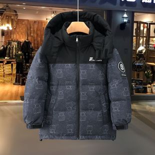 安阳童装TXH2025新款男童儿童羽绒服中大童冬装加厚冬季外套迷彩
