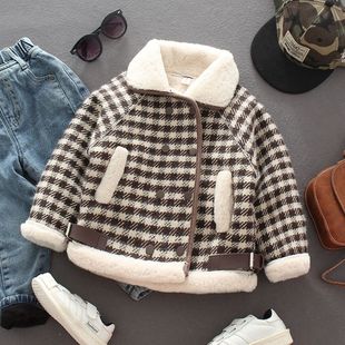 安阳童装儿童外套秋冬款男童冬装2025新款婴儿男宝宝棉服棉衣加绒