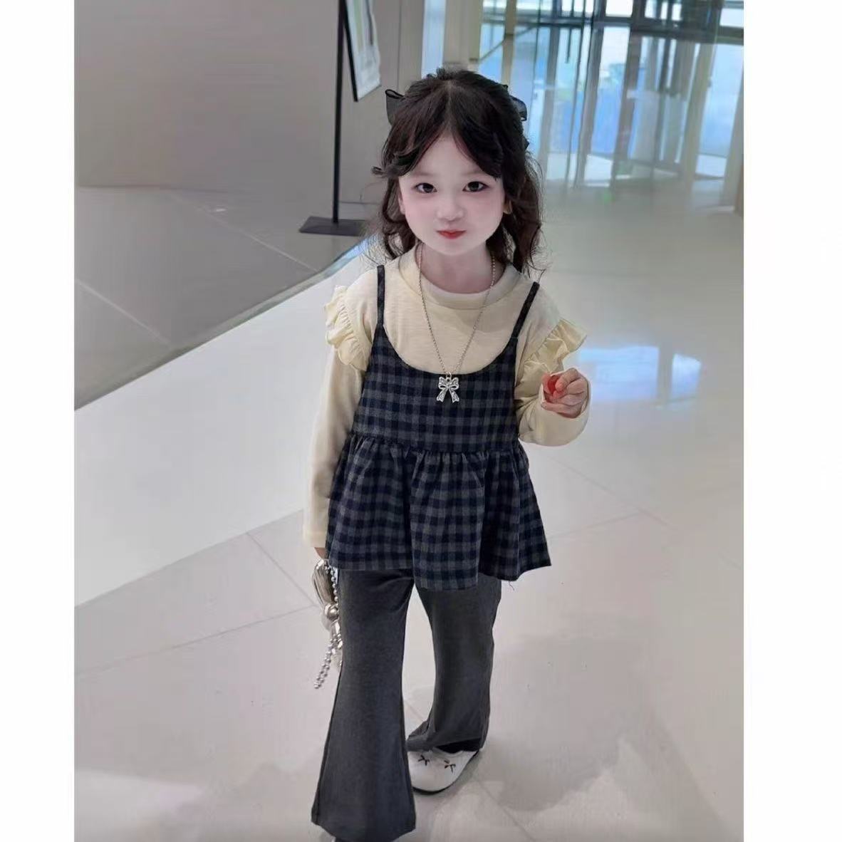 女童秋季吊带春秋韩系202
