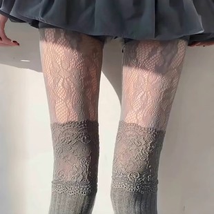 精致中又透漏着一丝性感~这条丝袜美得有点过分了吧！复古镂空