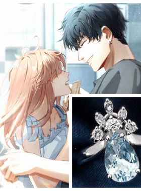 《光与夜之恋》萧逸戒指婚戒动漫周边小众ins设计送好友生日礼物