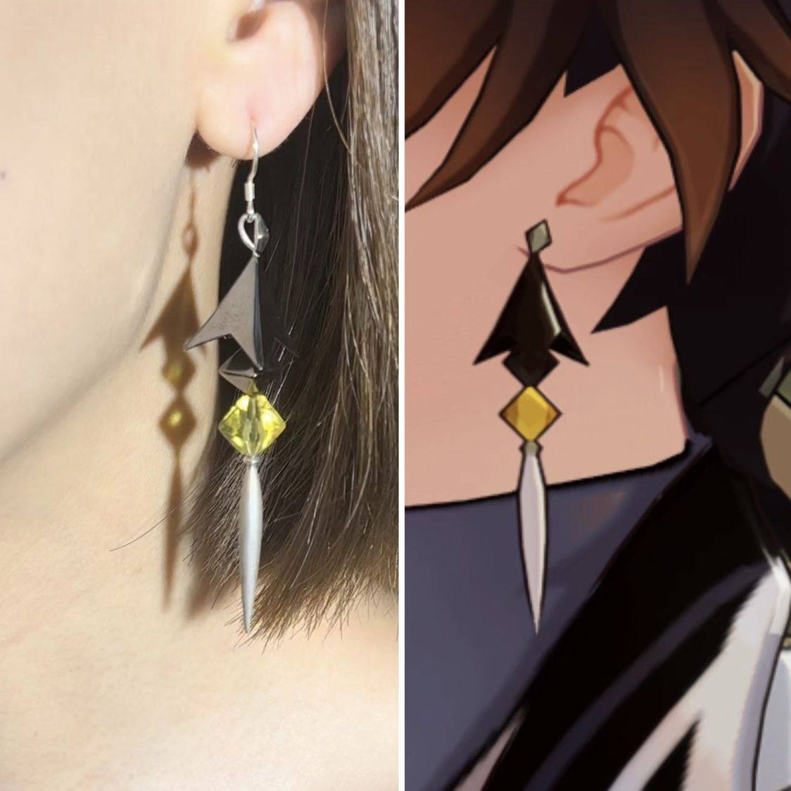【钟离耳坠】周边饰品儿时尚精致气质印象好友礼物原创设计周边款
