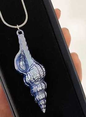 星露谷物语求婚美人鱼海螺吊坠项链动漫周边二次元可爱锁骨链礼物