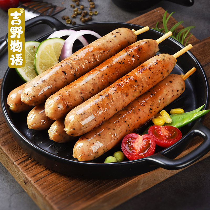 鸡肉脆骨肠12根高蛋白代餐零食