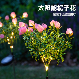 饰灯 户外太阳能家用花园地插灯路灯led阳台氛围灯庭院景观布置装