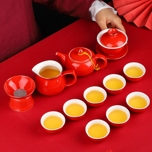 世杰窑功夫茶具无中式