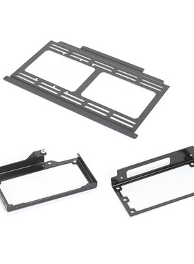 机械大师c24c26c28c34pro机箱配件风扇架sfx/atx电源支架显卡竖装