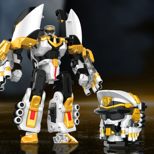 迷你特工队7水行战警变形男孩机器人模型机甲金刚生日玩具