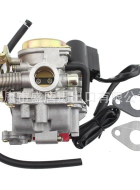 GOOFIT 18化油器适配GY6 49cc-80cc 4冲程踏板车助力车全地形车