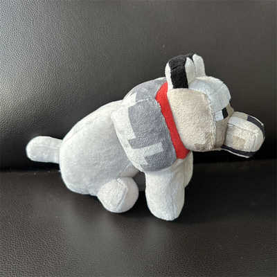 软礼物玩偶男孩抱枕我的世界迷你公仔男生有趣布娃娃灰狼末影人