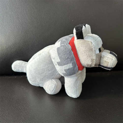 软礼物玩偶男孩抱枕我的世界迷你公仔男生有趣布娃娃灰狼末影人