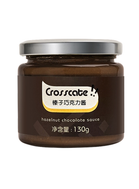 crosscate榛子可可酱无添加蔗糖