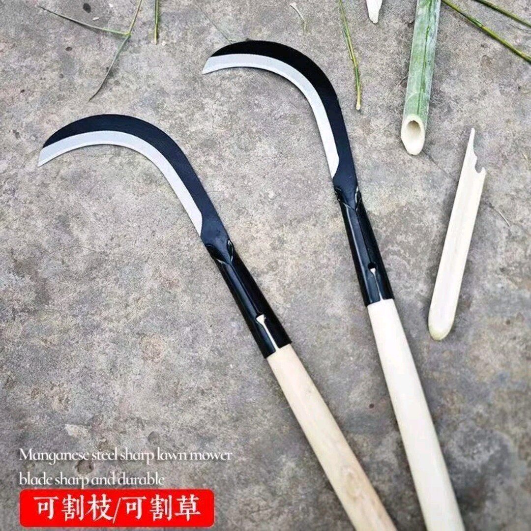 农用锰钢多功能割草割麦割韭菜镰
