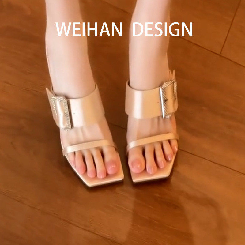 羊皮版!法式简约金属宽