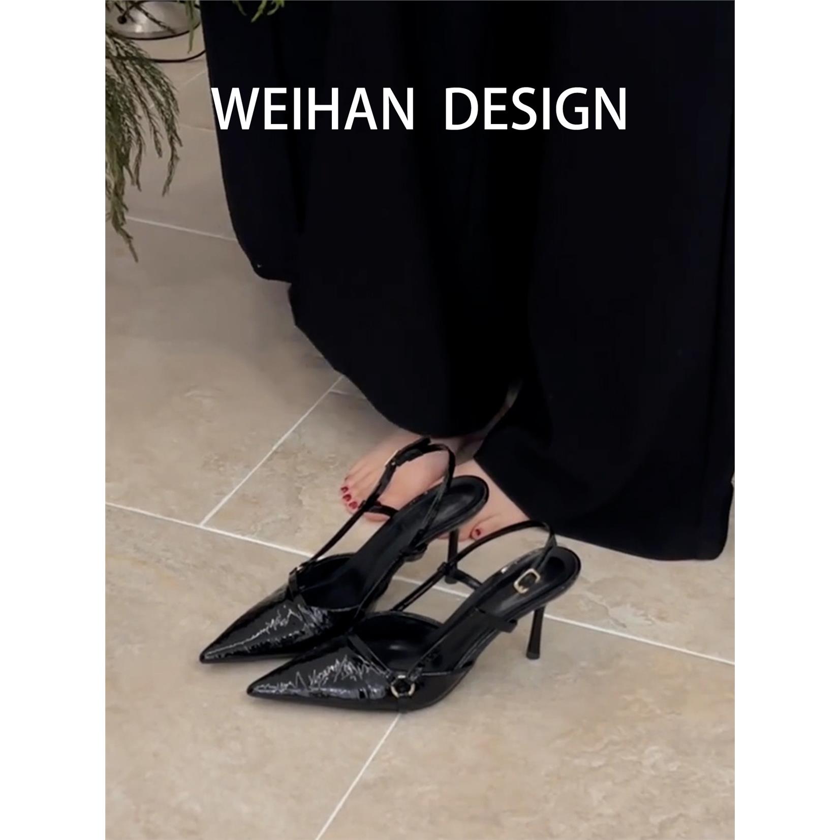 羊皮版！黑色御姐风尖头