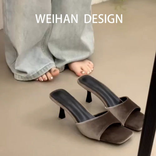 羊皮版！复古高级感露趾