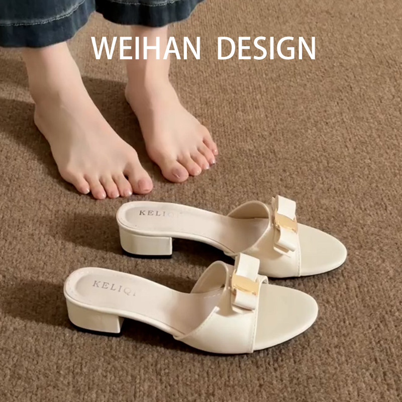 羊皮版！米白色蝴蝶结粗