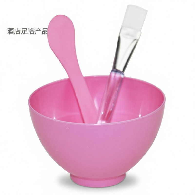 3件装面膜碗套装diy面膜工具自制面膜棒压缩面膜刷美容院工具套餐