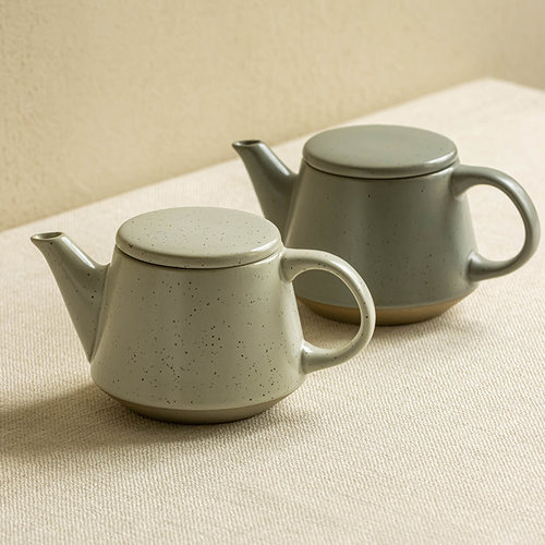 日式极简风家用陶瓷茶壶