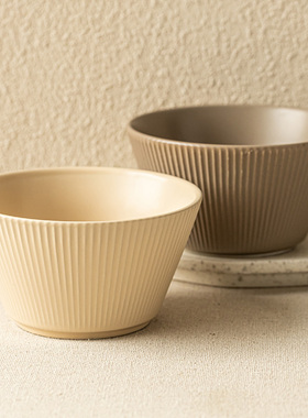 YE HOME 特惠~8.88两个米饭碗 纯色陶瓷甜品碗家用粥碗哑光小汤碗