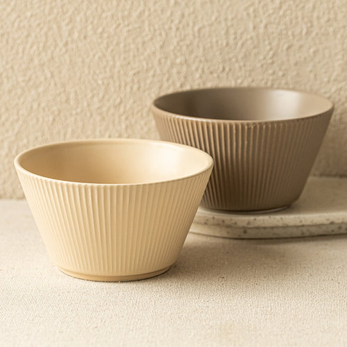 纯色陶瓷甜品碗家用粥碗米饭碗