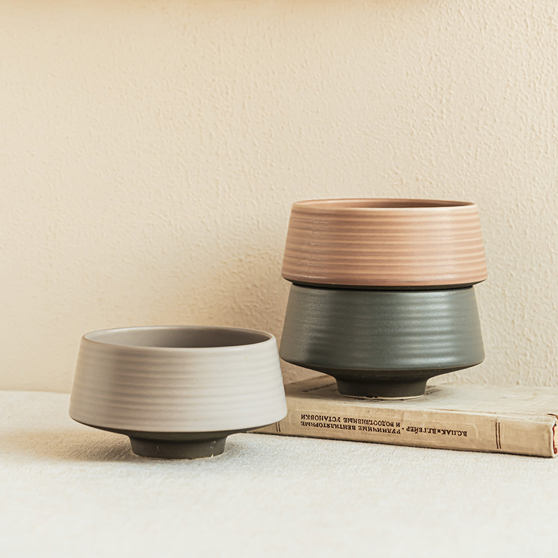 日式钵体碗浅口米饭碗具陶瓷餐具