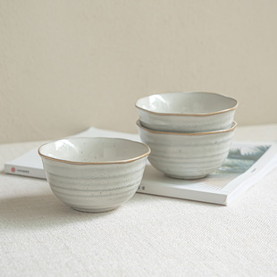 4.5英寸碗米饭碗甜品碗 HOME 好看 陶瓷碗家用餐具小碗日式