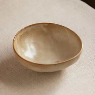 YE HOME 日式手作粗陶碗特色异形碗沙拉碗喝汤碗酸奶碗大号米饭碗