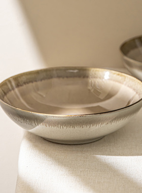 YE HOME 窑变敞口碗陶瓷菜碗沙拉碗面碗陶瓷碗餐具碗高级感甜品碗