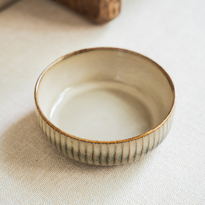 YE HOME 窑变竖纹陶瓷碗家用米饭碗沙拉碗一人食餐具拌面碗酸奶碗,餐饮具,碗,淘宝优惠券,粉丝福利购,淘宝优惠卷