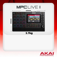 MPC Live II Classic Model ｜ Портативные рабочие станции наслаждаются беспроводными
