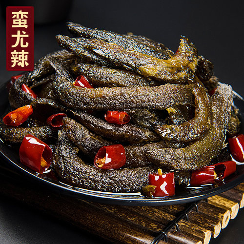 湖南麻辣熟食下酒菜泥鳅