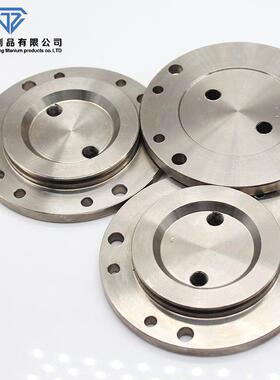 厂家钛法兰TA1TA2平焊法兰 TC4法兰 盲板球阀阀芯 DN10-600非标