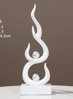 新中式创意高级摆件办公室客厅玄关电视柜酒柜书柜艺术家居装饰品