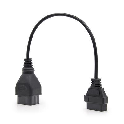 GAZ 12Pin Male to OBD2 16Pin Female Car 老款卡车转接线