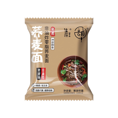 三种口味荞麦魔芋面送料包