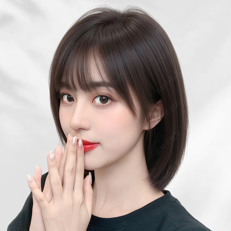 君知否全真发减龄波波头假发套
