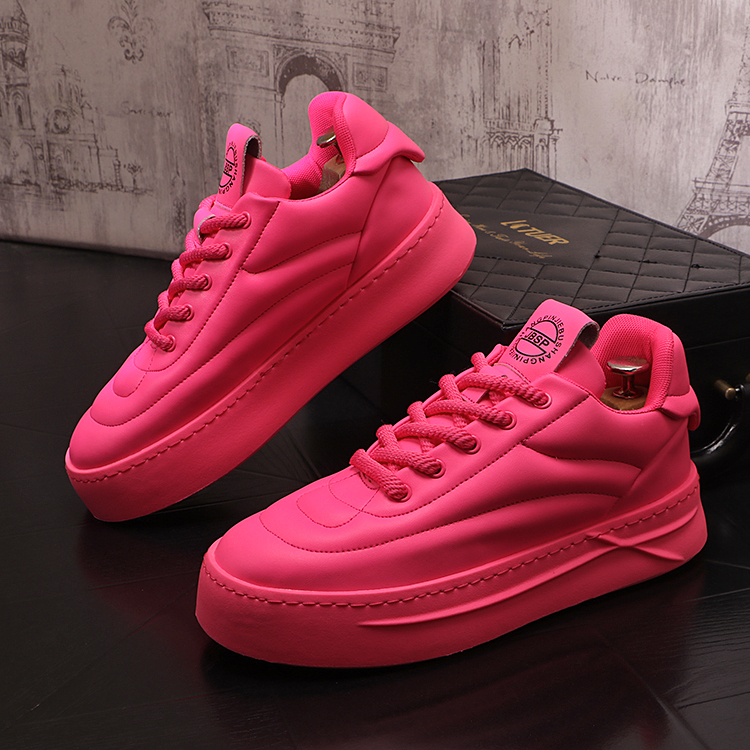 男青春潮流百搭低帮板鞋糖果色个性休闲鞋时尚韩版舒适运动男鞋