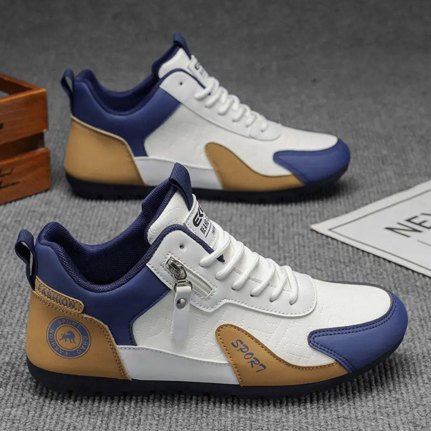 ~芸菲汇源头工厂店男鞋福建晋江帕拉鞋2026新款男士高帮休闲德训,流行男鞋,时尚休闲鞋,淘宝优惠券,粉丝福利购,淘宝优惠卷