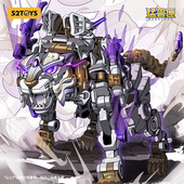 BEASTBOX 猛兽匣 白虎 神兽变形玩具拼装 模型潮玩国创机甲