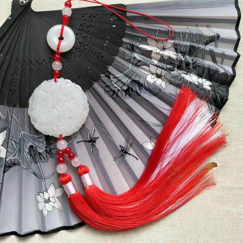 剑穗太极剑剑穗双流苏汽车挂件高档武术剑穗超密比赛专用不缠手