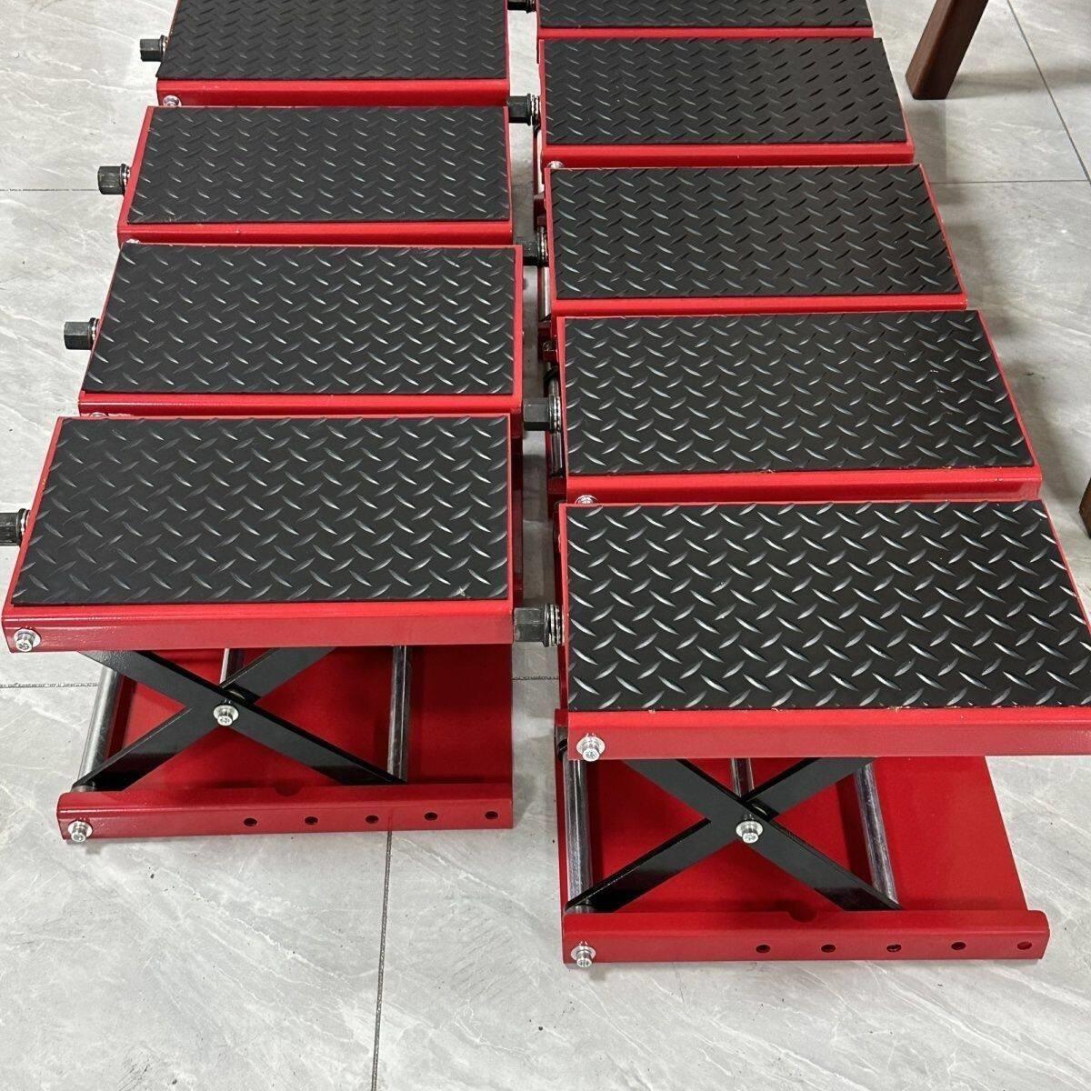机车升降台千斤顶电动车维修升降架平台工具驻车架支架维修台