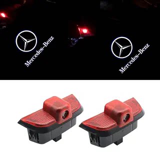 LOGO投射灯适用奔驰C级车门迎宾灯W204C180C200C260C300专用2支装