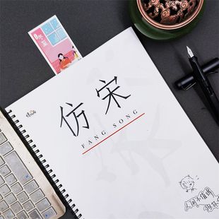 仿宋体字帖考公成人练字老宋体央视金句励志怼人经典语录硬笔字帖