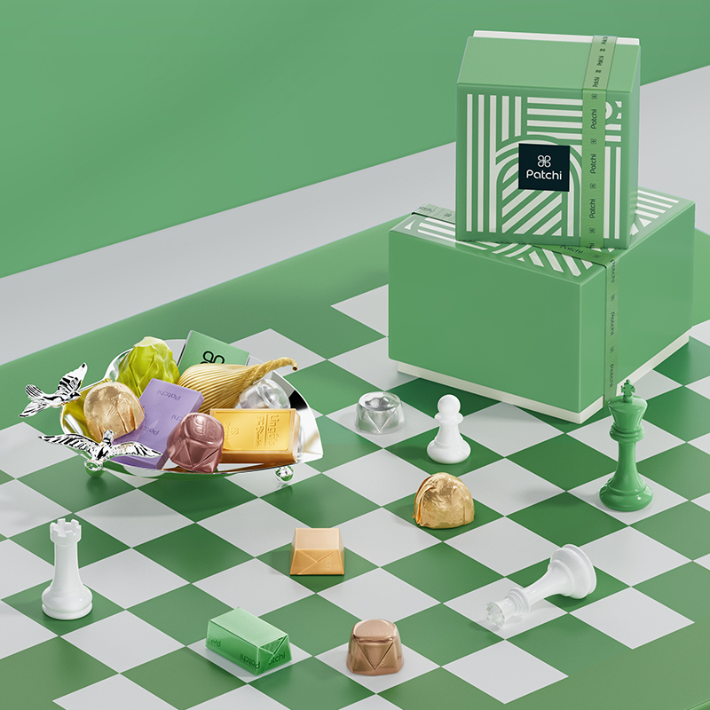 Patchi芭驰迪拜巧克力进口高端礼盒纯可可脂情人节生日礼物零食