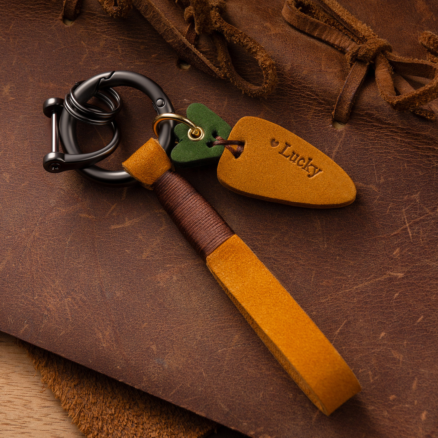 萝卜手腕绳钥匙扣可爱牛皮汽车链精致ins书包挂饰高品质锁匙圈环,节庆用品/礼品,钥匙扣,淘宝优惠券,粉丝福利购,淘宝优惠卷