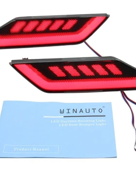 适用于19-21年MB 帕杰罗 Sport 3功能 熏黑款 后杠警示灯 专用