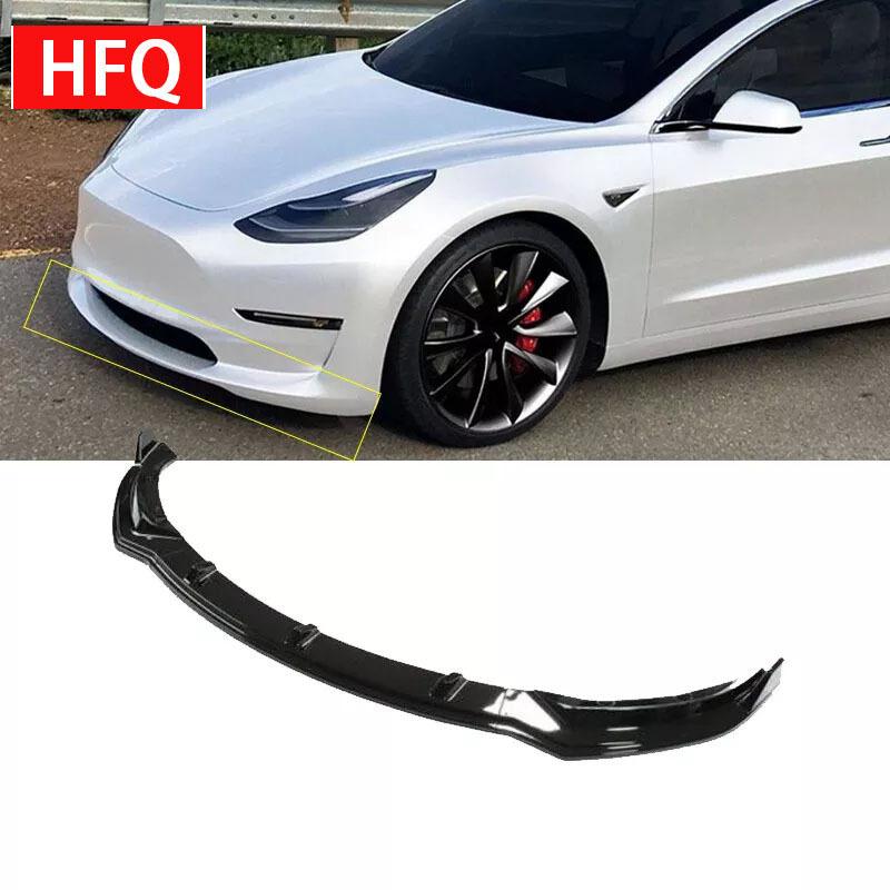 适用于2017-2023款特斯拉Model3保险杠唇型扰流板AT-MODEL3-FL-GB